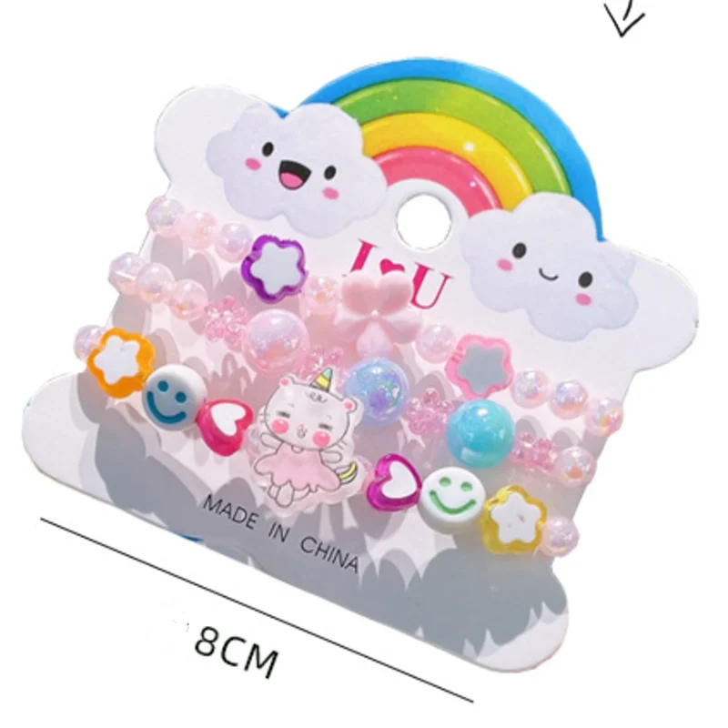 Colorful Resin Charm Bracelets for Girls | PAMU8