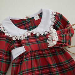 Toddler Baby Plaid Dress