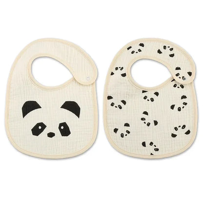2pcs Waterproof Baby Bibs