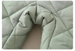 Fleece Lined Cotton Infant Romper
