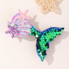 Kids' Mermaid Hair Clip, Glitter Tail Barrette
