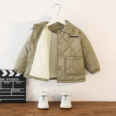 Cozy Plus Velvet Kids Coat