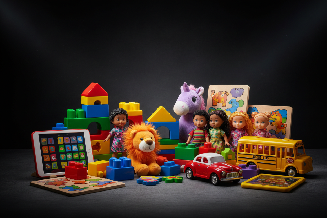 Kids Toys & Playthings in dark theme